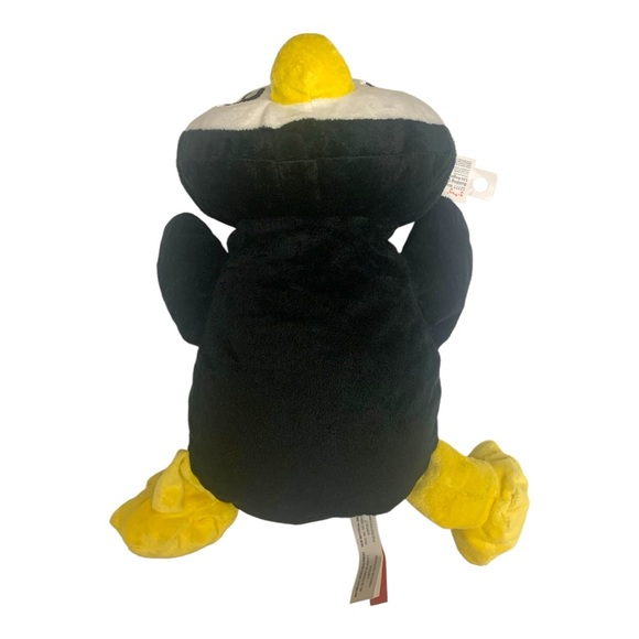 Black and Yellow Plush Penguin Toy - Picture 3 of 6
